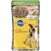 Pedigree Little Champions Meaty Ground Dinner With Turkey Wet Dog Food, 5.3 Oz