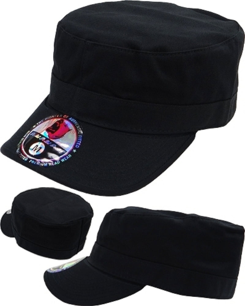 Castro Military Fitted Mens Cadet Cap 