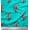 Teal blue, variant on Soimoi Silk Fabric Leaves & Floral Block Decor Fabric Printed Yard 42 Inch Wide