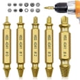 thumbnail image 4 of Extractor de Pernos Btafrte Doble Cabeza Brocas Rápida 5 Uds, 4 of 9