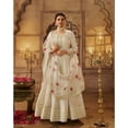 thumbnail image 2 of South Asian Wear Pakistani Salwar Kameez Dress Indian Designer Anarkali Gown Suits ( White, XS - 36 ), 2 of 7