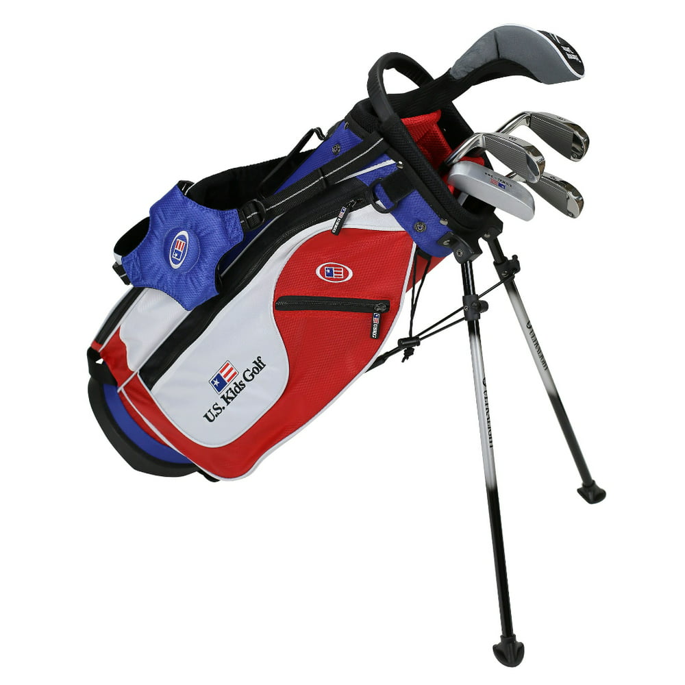 US Kids UL48 Ultralight 5-Club Golf Club Complete Set with Stand Bag