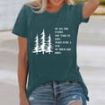 thumbnail image 2 of of All The Paths You Take in Life Graphic Tees for Women 2026 Summer Casual Short Sleeve Crewneck Hiking Camping T Shirts, 2 of 4