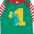 thumbnail image 4 of Inktastic First Birthday Monster Boys or Girls Long Sleeve Baby Bodysuit, 4 of 5