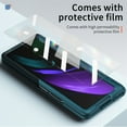 thumbnail image 2 of Decase for Galaxy Z Fold 2 Phone Case,Hybrid Heavy Duty Hidden Stand Protection Cover, Ultra-Thin Anti-Scratch Durable Phone Covers for Samsung Z Fold 2 5G(2020) Folding Screen Stylish Case,Green, 2 of 7