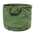 thumbnail image 2 of Heavy Duty Canvas Leaf Bag, Yard Waste Tote with Rubber Grip Handles, Waterproof Garden Clean Up Bag, 2 of 6