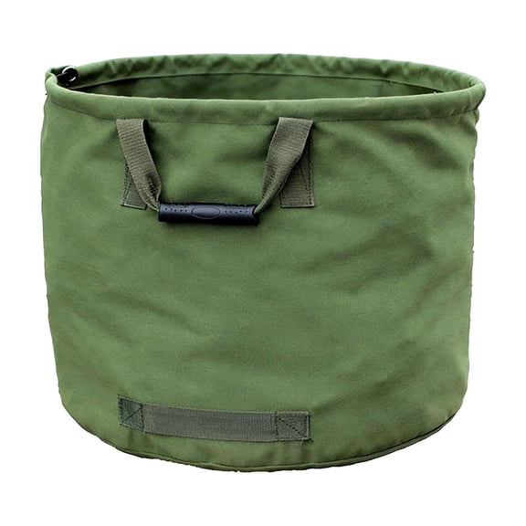 Portable Waterproof Reusable Garden Waste Bag, Heavy Duty Leaf Trash Bag for Lawn Yard Cleanup, Multifunctional Storage Tote for Outdoor Tools