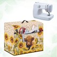 thumbnail image 4 of HELLHERO Cow Sunflower Sewing Machine Cover and Handle Soft Durable Gifts for Housewife, 4 of 8