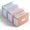 Assorted Pastel, variant on File Folders Letter Size,7 Accordion Pockets, Expandable File Folders with Tabs, Wheat Straw Folders for Filling Cabniet, File Organizer - 3 count ( Colors)