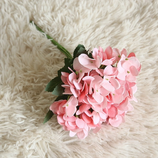 Boovnll Artificial Flowers, Hydrangea Artificial Flower Bonsai Wedding Decoration Ins Wind, Fake Flowers, Silk Flowers, Artificial Flowers for Decoration