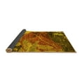 thumbnail image 2 of Ahgly Company Indoor Rectangle Abstract Yellow Modern Area Rugs, 5' x 7', 2 of 4