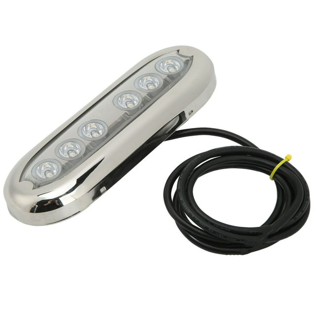 Boat Underwater Light, Rust Proof Strong Sealing Environmental Protection LED Underwater Light Low Power Loss for Boats White Light/9.5W,Blue Light/9.5W,RGB/16W,RGBW/22.5W