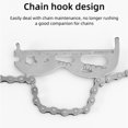 thumbnail image 2 of Accesorios para bicicletas CYCLINGBOX MTB Chain Wear Checker Calibrador Cadenas Reglas de medición (Plata) Hugtrwg Para estrenar, 2 of 8