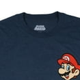 thumbnail image 3 of Super Mario T-Shirt Men's Here We Go Double Sided Big and Tall Tee, 3 of 5