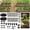 Black-50+100FT, variant on RainPoint Drip Irrigation Kit 16 Adjustable Emitters Garden Watering System, 25 + 50ft Tubing