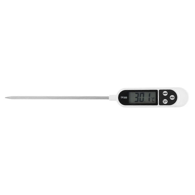 Food Probe Thermometer, Water and Oil Temperature Indicator for Kitchen