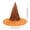A#145, variant on Halloween Witch Hat, Star Print, Decorative Witch Hat, Sheer Material, Gold Foil, Adjustable Strap, Party Accessory