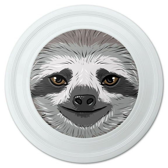 Sloth Face Novelty 9" Flying Disc
