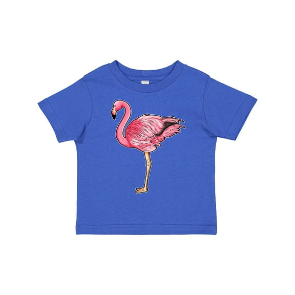 Inktastic Pink Flamingo Boys or Girls Toddler T-Shirt