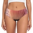 thumbnail image 1 of Balery Makeup Brush on Pink Glitter Ropa Interior de Algodón para Mujer con Dibujo – Braguitas Cómodas y Elásticas, Estilo Clásico-Medium, 1 of 6