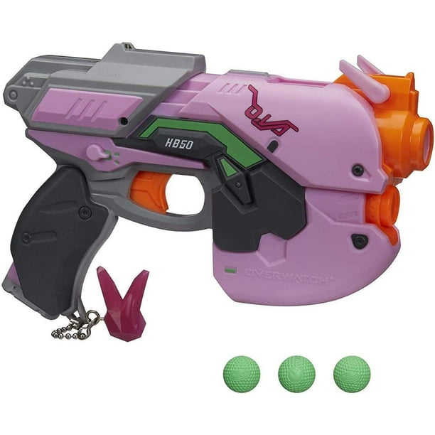 NERF Overwatch Rival Blaster with 3 Overwatch Rounds - Walmart.com