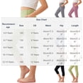 AGKIZG Solid Color High Stretchy Yoga Point Base Pants with Pockets for ...