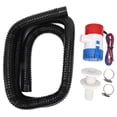 thumbnail image 2 of Kit De Plomería Para Manguera De Bomba De Sentina, Kit De Instalación De Bomba De Agua De Sentina Resistente A Los Golpes 1100GPH Impermeable Uso Amplio Para RV, 2 of 7