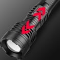 thumbnail image 4 of Potente Linterna Led Lámpara de mano 2500LM LED Antorcha Tipo-C Carga Luz de trabajo al aire libre para ir de excursión Camping, 4 of 9