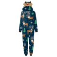 thumbnail image 2 of 2023 Pyjama Joyeux Noël Pyjama de Noël pour Femmes Grenouillère Pyjama pour Femmes Pyjama de Noël en Coton Biologique pour Femmes, 2 of 8