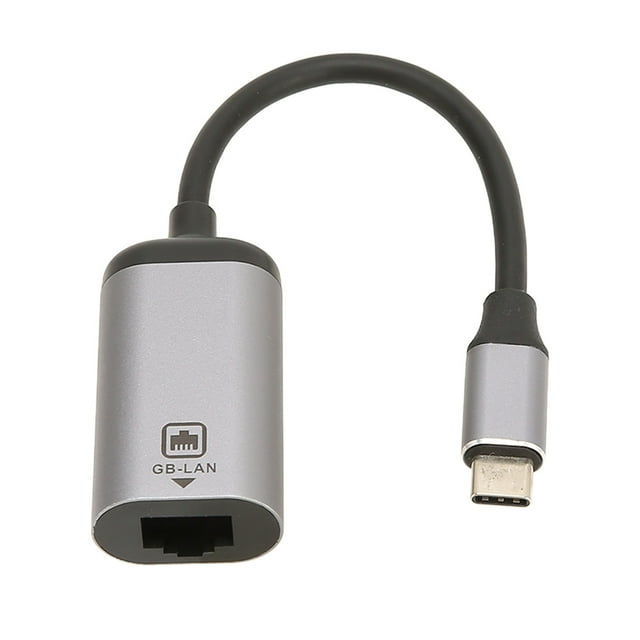 USB C To RJ45 Adapter, 1000Mbps USB C To Ethernet Adapter High Speed for Tablet