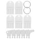 thumbnail image 1 of Llave para dispensador de toallas de papel, 10 unidades, con 2 anillos, repuesto universal para dispensadores comerciales de toallas de papel y papel higiénico., 1 of 8