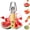 1pcs, variant on 4-in-1 Stainless Steel Fruit Cutter, Watermelon Slicer, Scooper, Ice Pop Mold & Carving Knife, Multifunction Fruit Tool for Picnic
