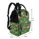 thumbnail image 2 of Fotbe Flamingo Mochila Maternidad - Lona de Sarga Impermeable, Mochila de Pañales de Gran Capacidad con Múltiples Bolsillos y Correas Ajustables, 2 of 6