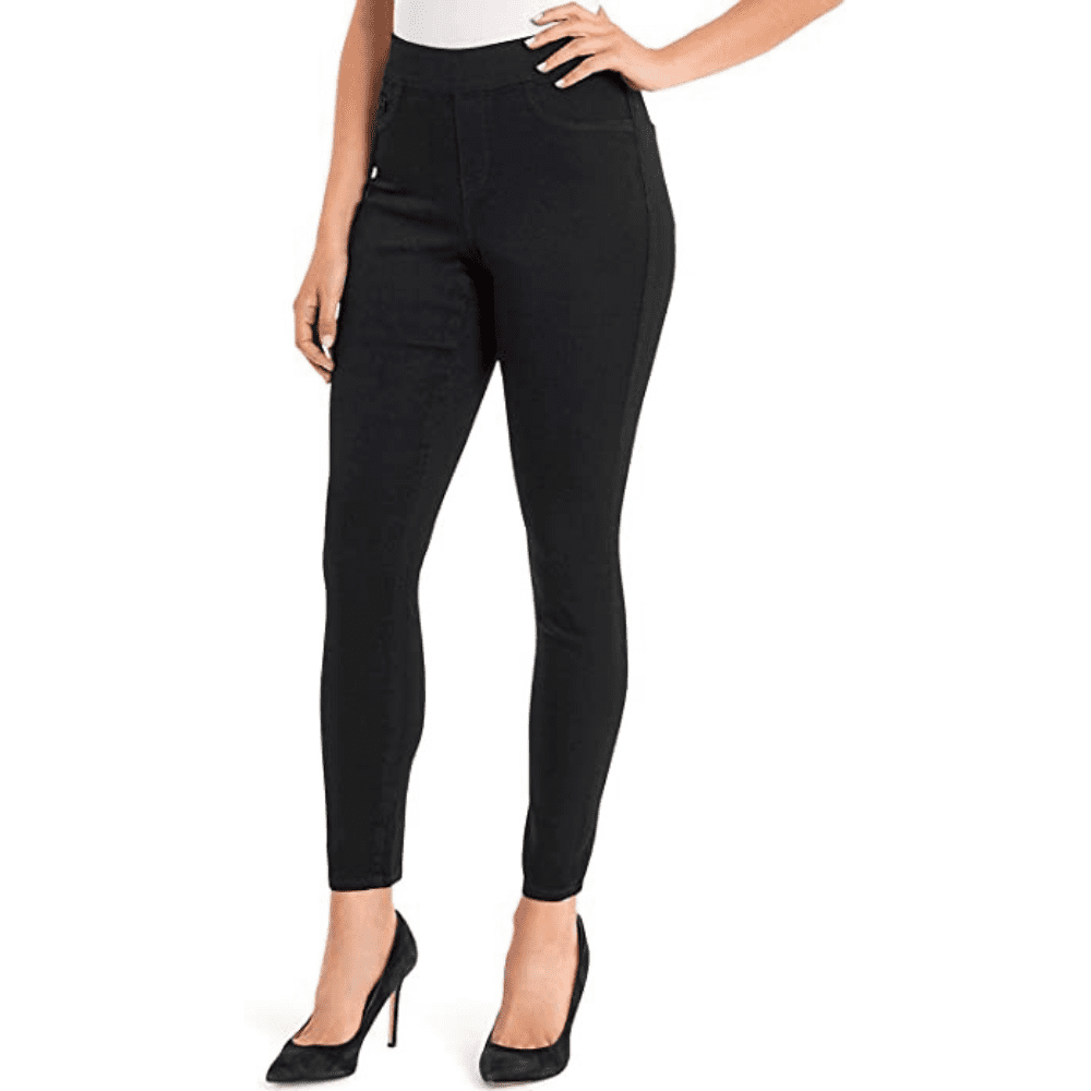 Nine West Jeans, Heidi PullOn Skinny Pants Yoga Stretch Denim (Black