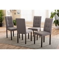 thumbnail image 2 of Pemberly Row 5 Piece Tufted Dining Set in Beige and Dark Brown, 2 of 5