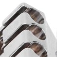 thumbnail image 4 of Guitar String Locking Nut Metal Guitars Accessory Corrosion Resistant with Mounting ScrewsSilver, 4 of 4