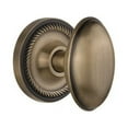 thumbnail image 3 of Nostalgic Warehouse Rophom_Psg_234_Nk Homestead Solid Brass Passage Door Knob Set - Nickel, 3 of 7