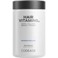 thumbnail image 1 of Vitaminas para el cabello Codeage, 10000 mcg, biotina, queratina y colágeno, 120 cápsulas, 1 of 9