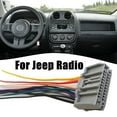 thumbnail image 4 of Car Audio Stereo Wiring Harness Adapter Plug for Jeep for Wrangler Radio Cd, 4 of 7