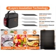 thumbnail image 5 of Lunch Box for Men - Reusable Lunch Bag Men Adult Women- Insulated Small LunchBox, 5 of 7