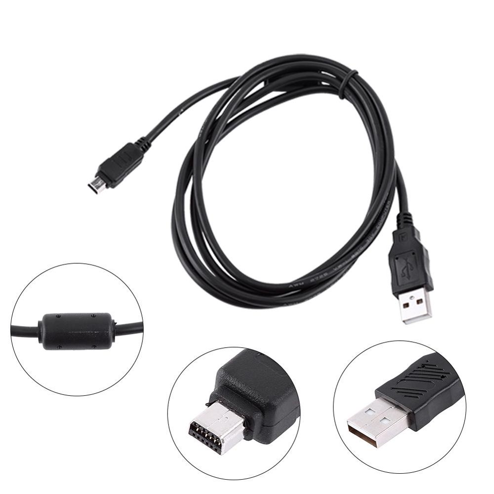 Kritne Camera Data Cord, 1.5M 12 Pin Data Cable Camera USB Cable Data