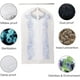 thumbnail image 2 of Bolsa colgante transparente con cremallera completa, bolsa para traje, ropa transpirable, almacenamiento en armario, impermeable MFZFUKR  LKX-0121-2, 2 of 5