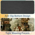 thumbnail image 4 of Bohemian Printed Square Desk Pad Mouse Pad Desk Mat Non-Slip Rubber Bottom – 8.3x9.8 Inch – Suitable for Office and Gaming, 4 of 6