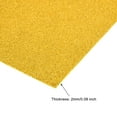 thumbnail image 3 of Uxcell Dark Yellow Glitter EVA Foam Sheets 11 x 8 Inch 2mm Thick for Crafts DIY 6 Pack, 3 of 5