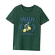 thumbnail image 3 of Camiseta de mujer con cuello redondo y disfraz de verano para desplazamientos, trabajo, compras, viajes Verde, 3 of 7