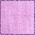 thumbnail image 1 of Ahgly Company Indoor Square Abstract Purple Modern Area Rugs, 3' Square, 1 of 4