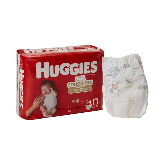 Pañal Kimberly-Clark Huggies para recién nacido, 24 unidades, unisex