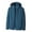 Blue, variant on Waterproof Jackets for Men Mens Rain Jackets Long Sleeved Hooded Pocket Full Zip Coat Comfy Solid Color Loose Outerwear Running Fall Top