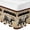 Brown, variant on Eucalyptus Leaves Bed Skirt Cal King Size 16 Inch Drop, Adjustable & Elastic Wrap Around Bed Skirts Pleated Dust Ruffles For Twin Full Queen Cal King Base Beds, Watercolor Summer Botanical Green