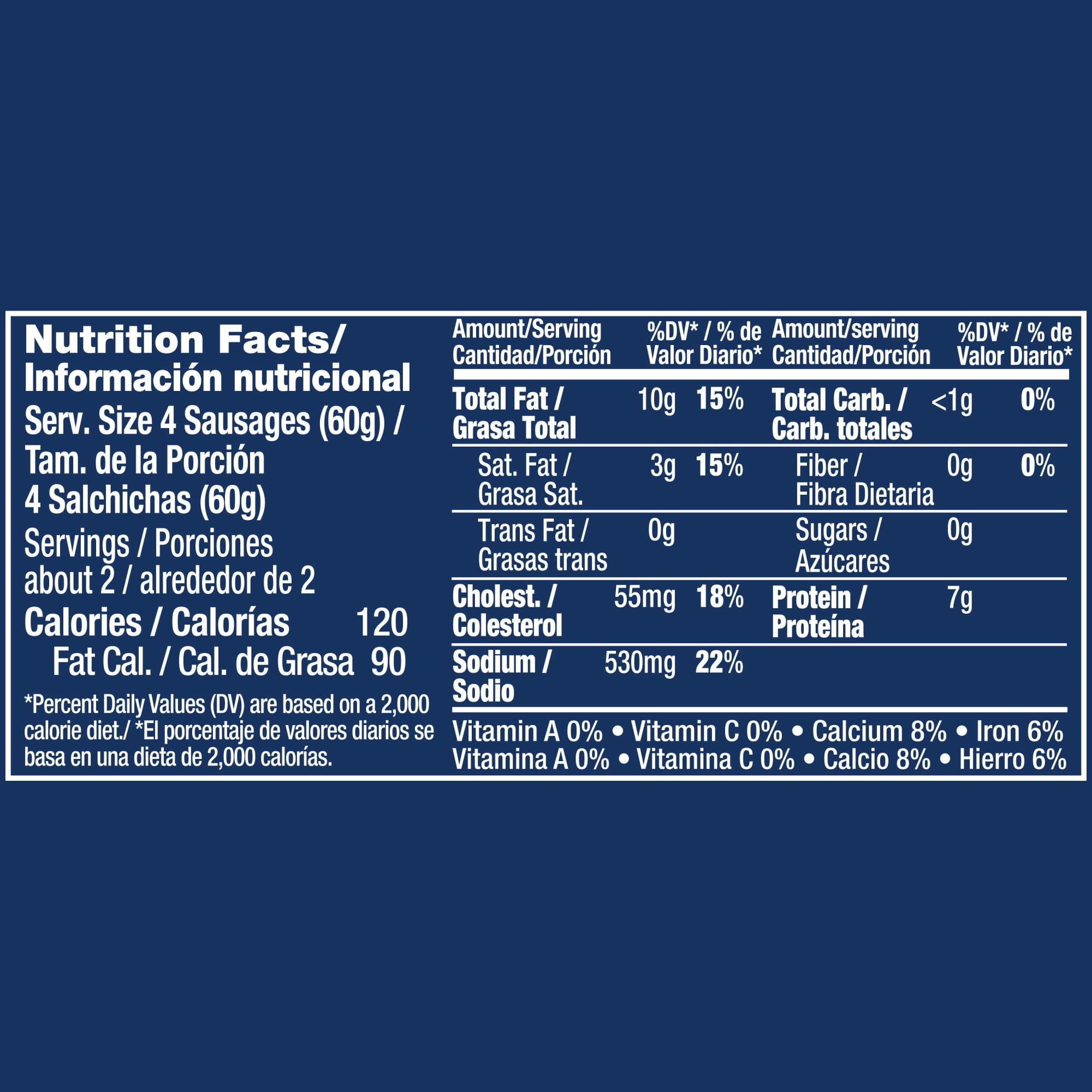 Armour Chicken Vienna Sausage, 7g Protein Per serving, 4.6 oz Can